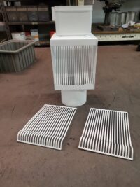 AutoClear I-PCSS Powder Coated Stainless Steel Leaf and Debris Diverters Filters Screens Cleanouts