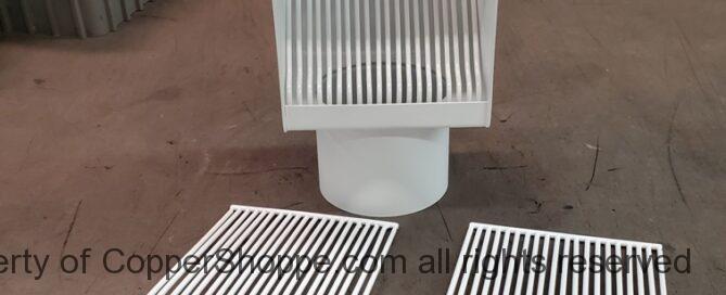 AutoClear I-PCSS Powder Coated Stainless Steel Leaf and Debris Diverters Filters Screens Cleanouts