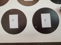 Color Chips Dark Brown for 2021 Color Selection
