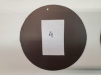 Color Chips Dark Brown for 2021 Color Selection