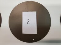 Color Chips Dark Brown for 2021 Color Selection