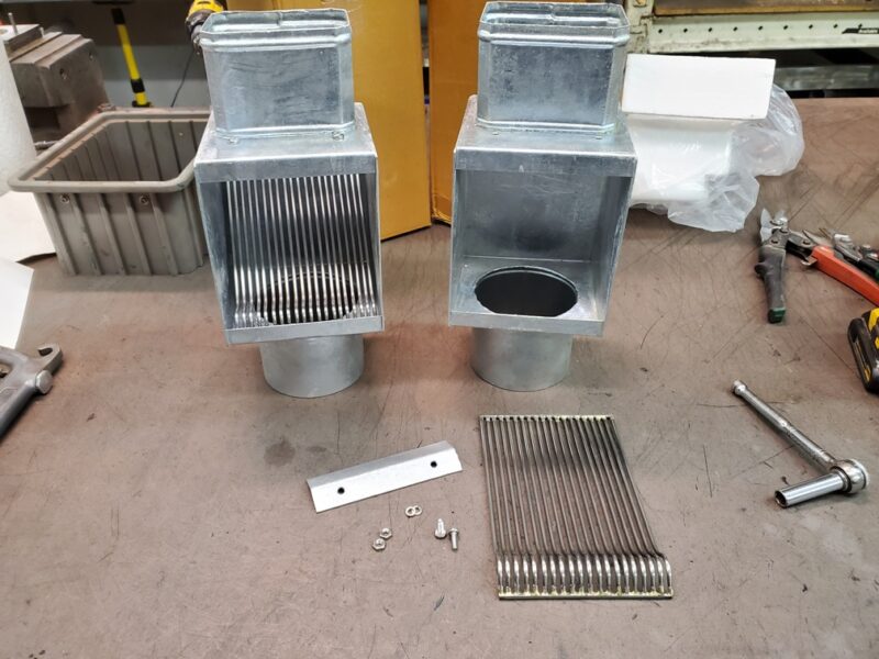 I-ZINC AutoClears for 4" by 3" Rectangular Downspouts