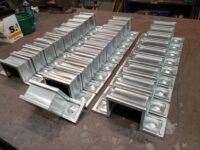 Squaremont Ornamental Downspout Bands in Galvanized Steel