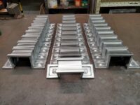 Squaremont Ornamental Downspout Bands in Galvanized Steel