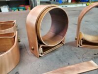 Varni Copper Downspout Brackets Custom Diameter and Stand Offs
