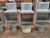AutoClear I-ZINC Downspout Leaf and Debris Diverter Screen Filter Clean Out