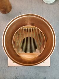AutoClear I-COPPER Downspout Leaf and Debris Diverter Filter Screen Cleanout