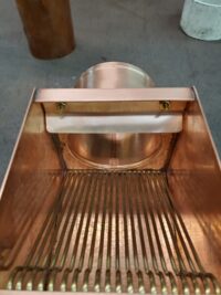 AutoClear I-COPPER Downspout Leaf and Debris Diverter Filter Screen Cleanout