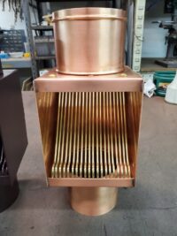 AutoClear I-COPPER and I-PCSS Downspout Leaf and Debris Diverter Filter Screen Guard Clean Out