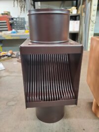 AutoClear I-COPPER and I-PCSS Downspout Leaf and Debris Diverter Filter Screen Guard Clean Out