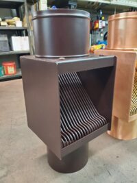 AutoClear I-COPPER and I-PCSS Downspout Leaf and Debris Diverter Filter Screen Guard Clean Out