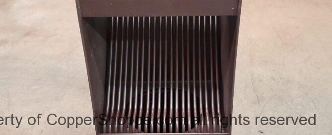AutoClear I-PCSS 2021 Dark Brown Leaf Diverter Filter Screen Clean Out Powder Coated Stainless Steel