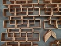 Knoke Copper Downspout Brackets Hangers for 3 by 2 Downspouts