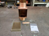 AutoClear Brasstonian Downspout Cleanouts Leaf and Debris Diverters Filters