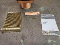 AutoClear Brasstonian Downspout Cleanouts Leaf and Debris Diverters Filters