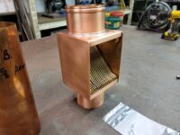 AutoClear Brasstonian Downspout Cleanouts Leaf and Debris Diverters Filters