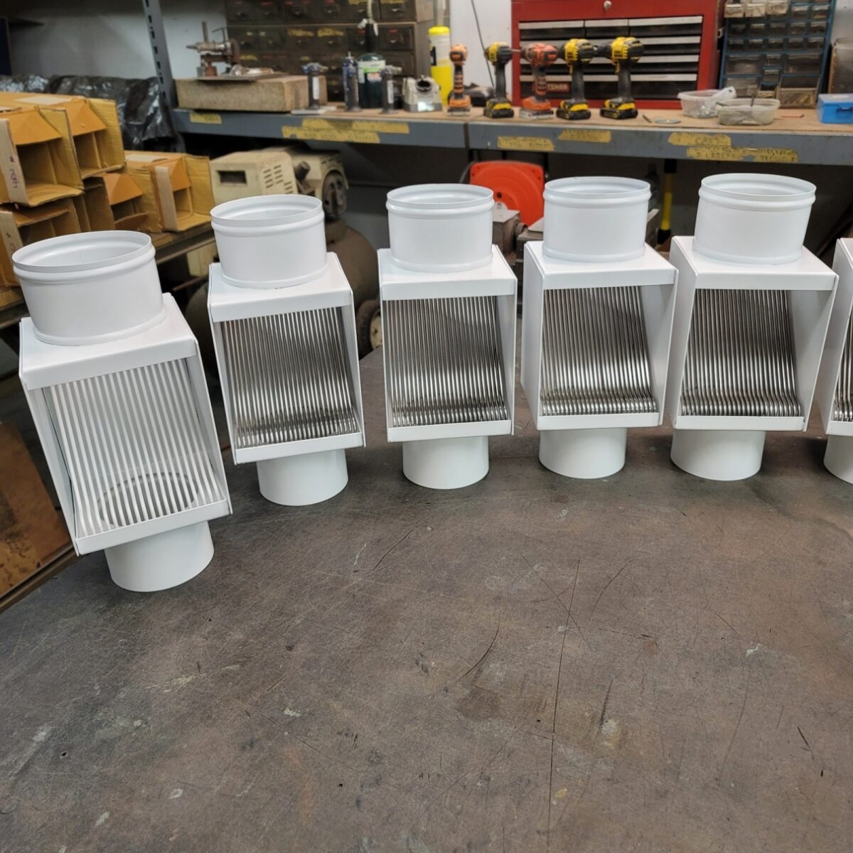 AutoClear IPCSS Downspout Cleanouts Leaf and Debris Diverters Filters