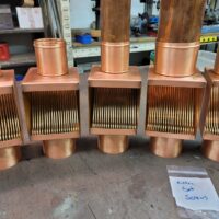 AutoClear I-COPPER Downspout Cleanouts Leaf and Debris Diverters