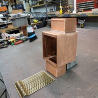Custom Brasstonian AutoClear Leaf and Debris Diverter Filter Screen Clean Out