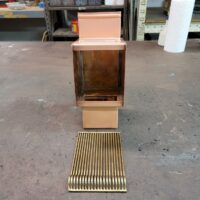 Custom Brasstonian AutoClear Leaf and Debris Diverter Filter Screen Clean Out