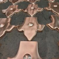 Fleur-de-Lis Ornamental Downspout Band Ears Pt. 2