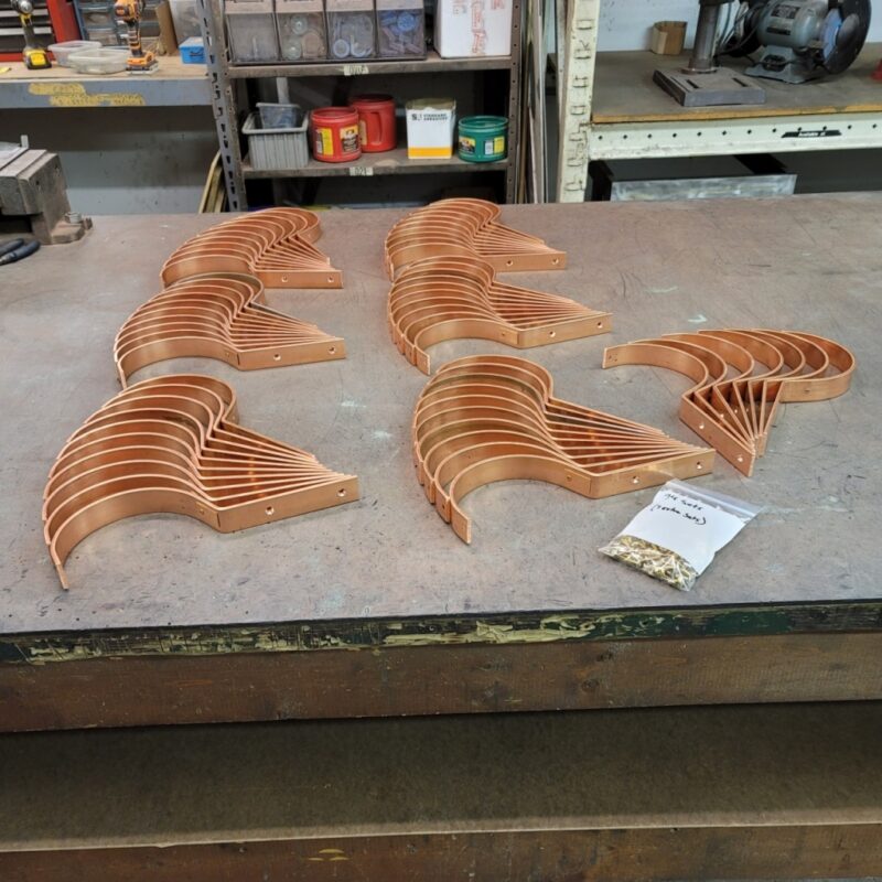 HRRM Copper Gutter Brackets Pt 3