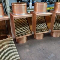 autoclear-brasstonian-copper-downspout-cleanouts-leaf-debris-diverters-filters-screens-211-04 AutoClear Brasstonian Copper Downspout Cleanouts Leaf and Debris Diverters Filters Screens for 4 inch Round Downspouts