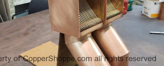 AutoClear Brasstonian Series with custom offset outlets