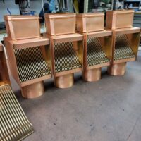 AutoClear I-COPPER Downspout Leaf and Debris Diverter Filter Cleanouts for 4" by 3" Rectangular Downspouts