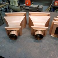 Old World 2 Copper Leader Heads Collector Boxes