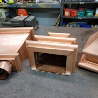 Old World 2 Copper Leader Heads Collector Boxes