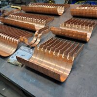 SiderRider Copper Gutter Brackets for 6" Half Round Gutters