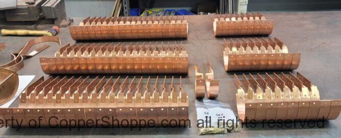 SiderRider Copper Gutter Brackets for 6" Half Round Gutters
