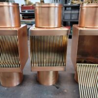 AutoClear I-Series Copper Downspout Leaf and Debris Diverters Filters Cleanouts couple jobs in this post. One order is for 3 and the other for 4.