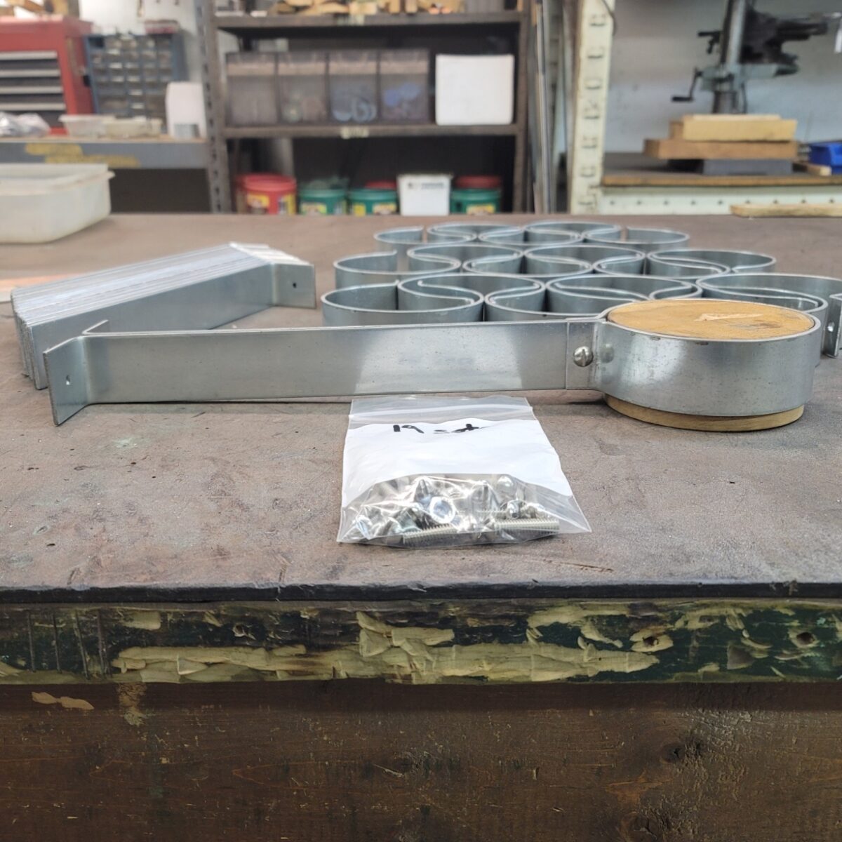 Knoke Galvanized Downspout Brackets for Custom Size Downspouts The