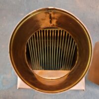 i-copper-autoclears-leaf-debris-diverter-filter-cleanout-117-1 Brasstonian AutoClears with Standard Rod Packs Leaf Debris Diverter Filter Screens Cleanouts for 4" Round Copper Downspouts