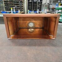Old World 5 Copper Collector Leader Head Scupper Box
