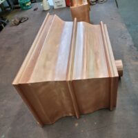 Old World 5 Copper Collector Leader Head Scupper Box