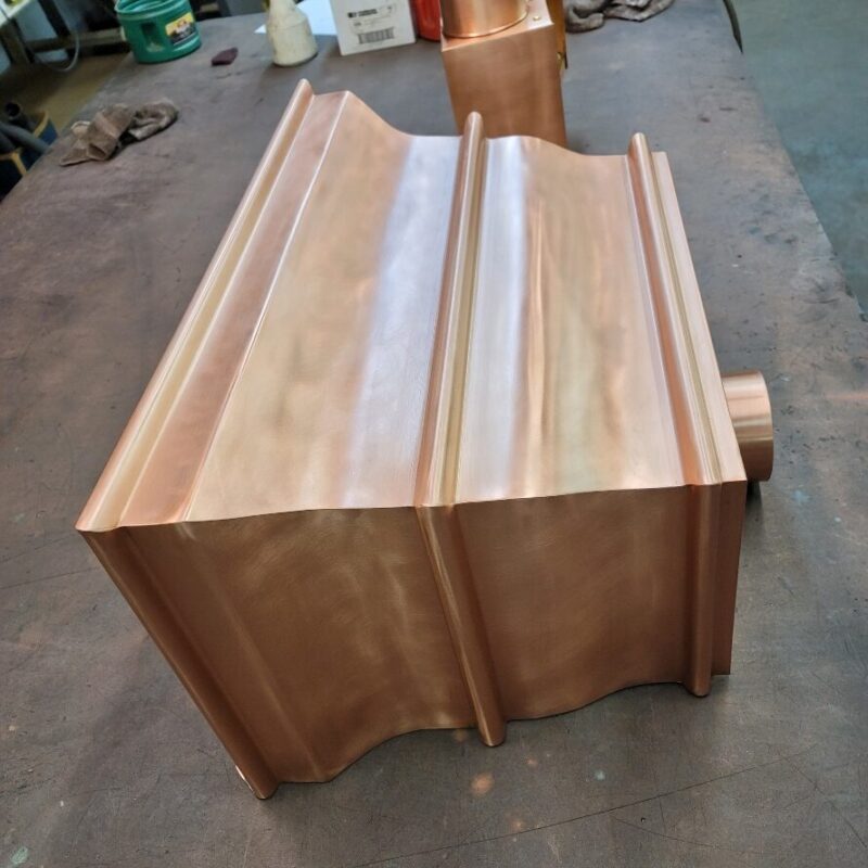 Old World 5 Copper Collector Leader Head Scupper Box - The New ...