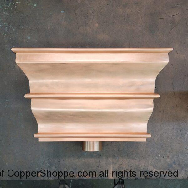Old World 5 Copper Collector Leader Head Scupper Box - The New ...