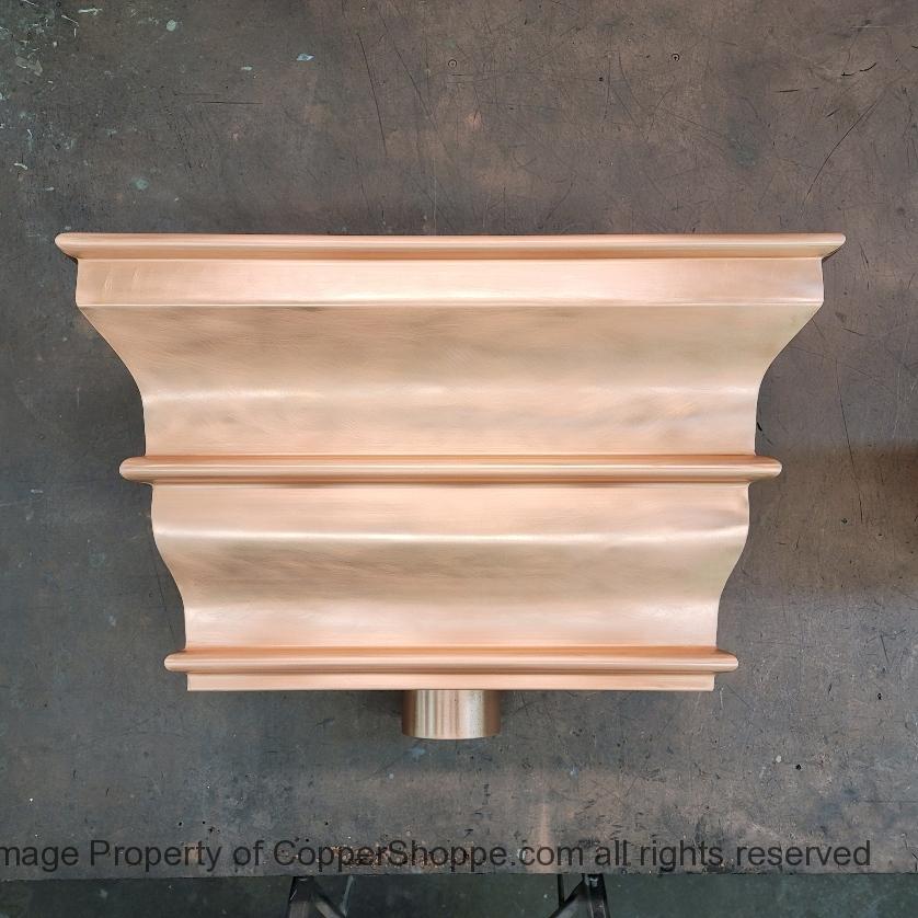 Old World 5 Copper Collector Leader Head Scupper Box - The New ...