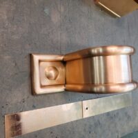 radmont-radius-4-inch-round-ornamental-copper-downspout-bands-covers-decorative-1030-07 Radmont Radius Ornamental Decorative Copper Downspout Bands Covers Hangers