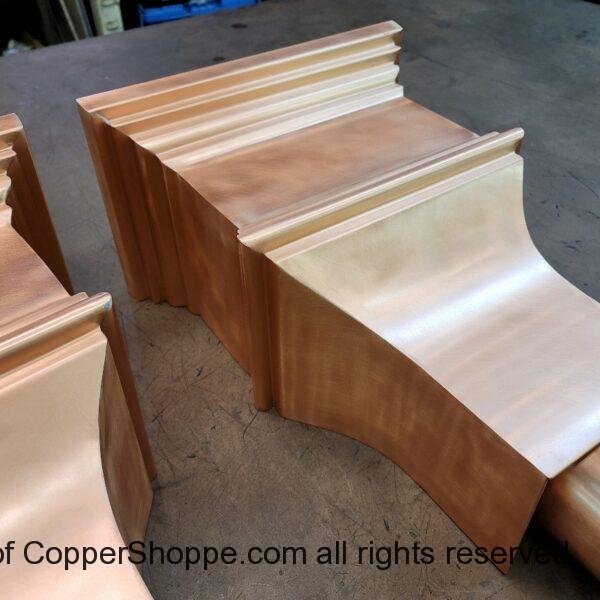 Milner Copper Leader Heads Scupper Boxes - The New CopperShoppe.com