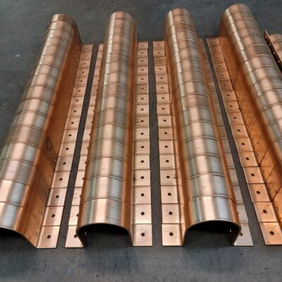 Knoke Copper Downspout Brackets for 3 inch round Copper Downspouts