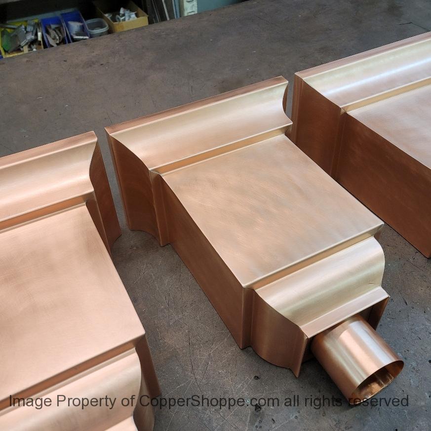 Troubadour Copper Leader Boxes Collector Scupper Box - The New ...
