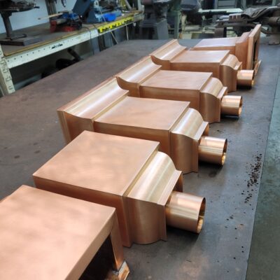 Troubadour Copper Leader Boxes Collector Scupper Box