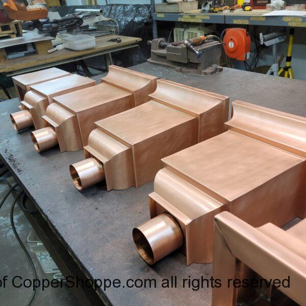 Troubadour Copper Leader Boxes Collector Scupper Box - The New ...