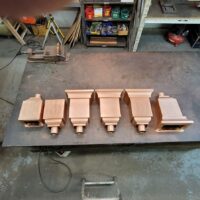 Troubadour Copper Leader Boxes Collector Scupper Box